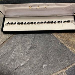 Beautiful black bracelet.  Rarely worn.